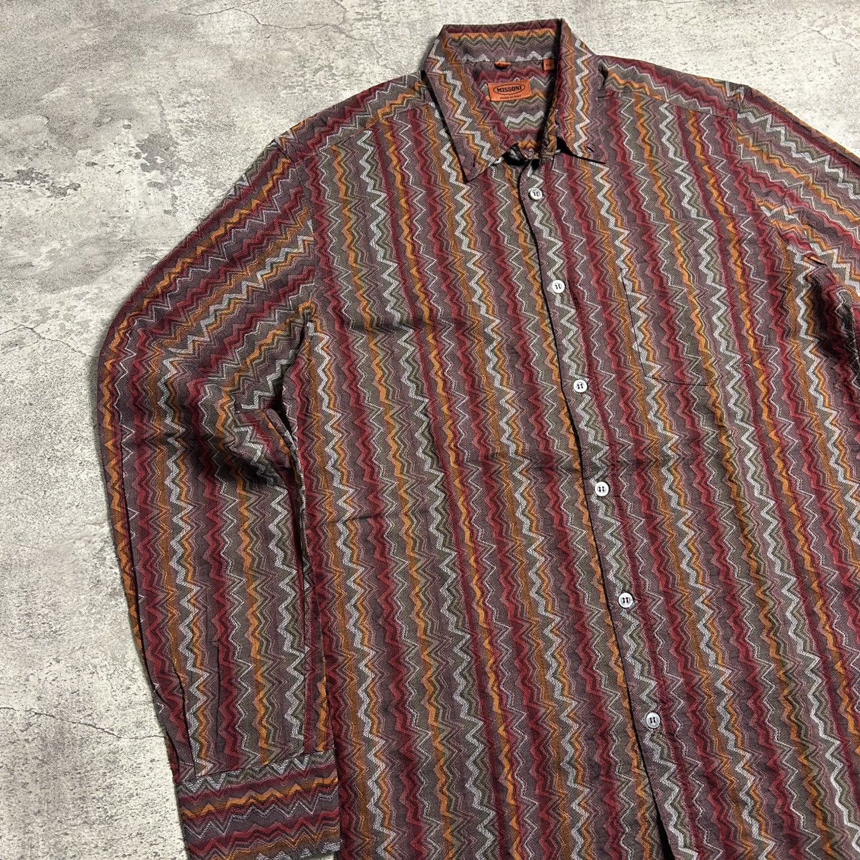 Missoni Vintage MISSONI Pattern Art Size US L / EU 52-54 / 3 - 4 Thumbnail
