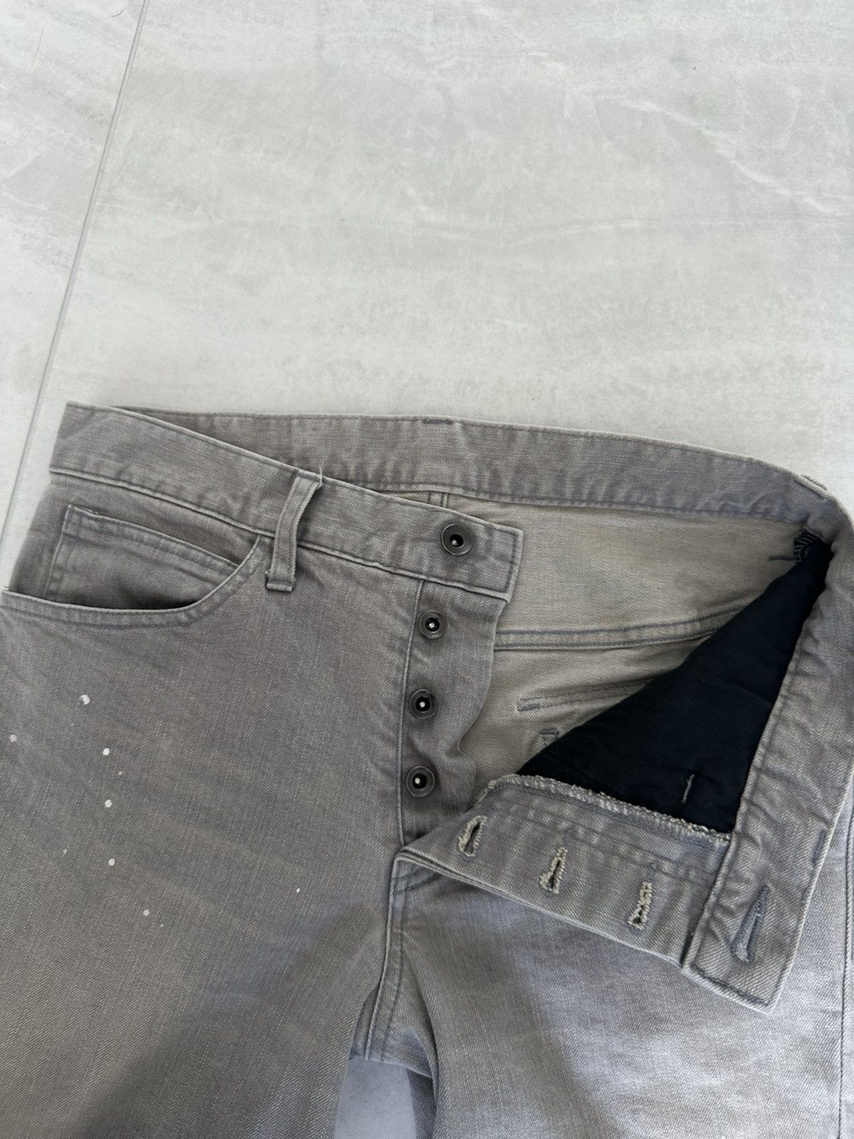 If Six Was Nine × Le Grande Bleu (L.G.B.) × Shellac SHELLAC J CUT SPIRAL DENIM ZIPPER POCKET Size US 30 / EU 46 - 15 Thumbnail