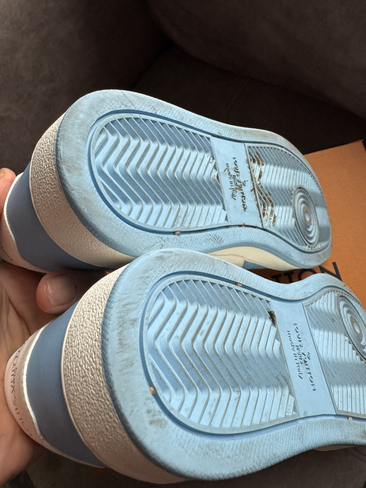 Louis Vuitton LOUIS VUITTON RIVOLI sneakers size UK7 1/2 see all photos!!! Size US 9 / EU 42 - 17 Thumbnail