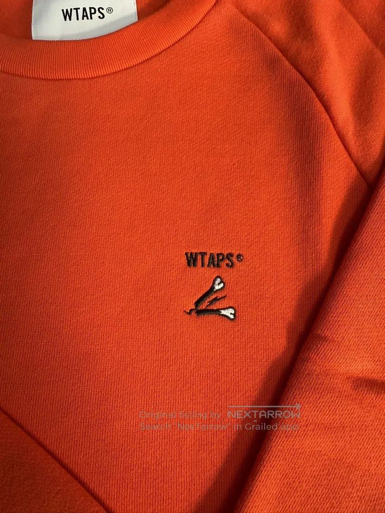 Wtaps Wtaps Orange Bone Hoodie Size US M / EU 48-50 / 2 - 2 Thumbnail