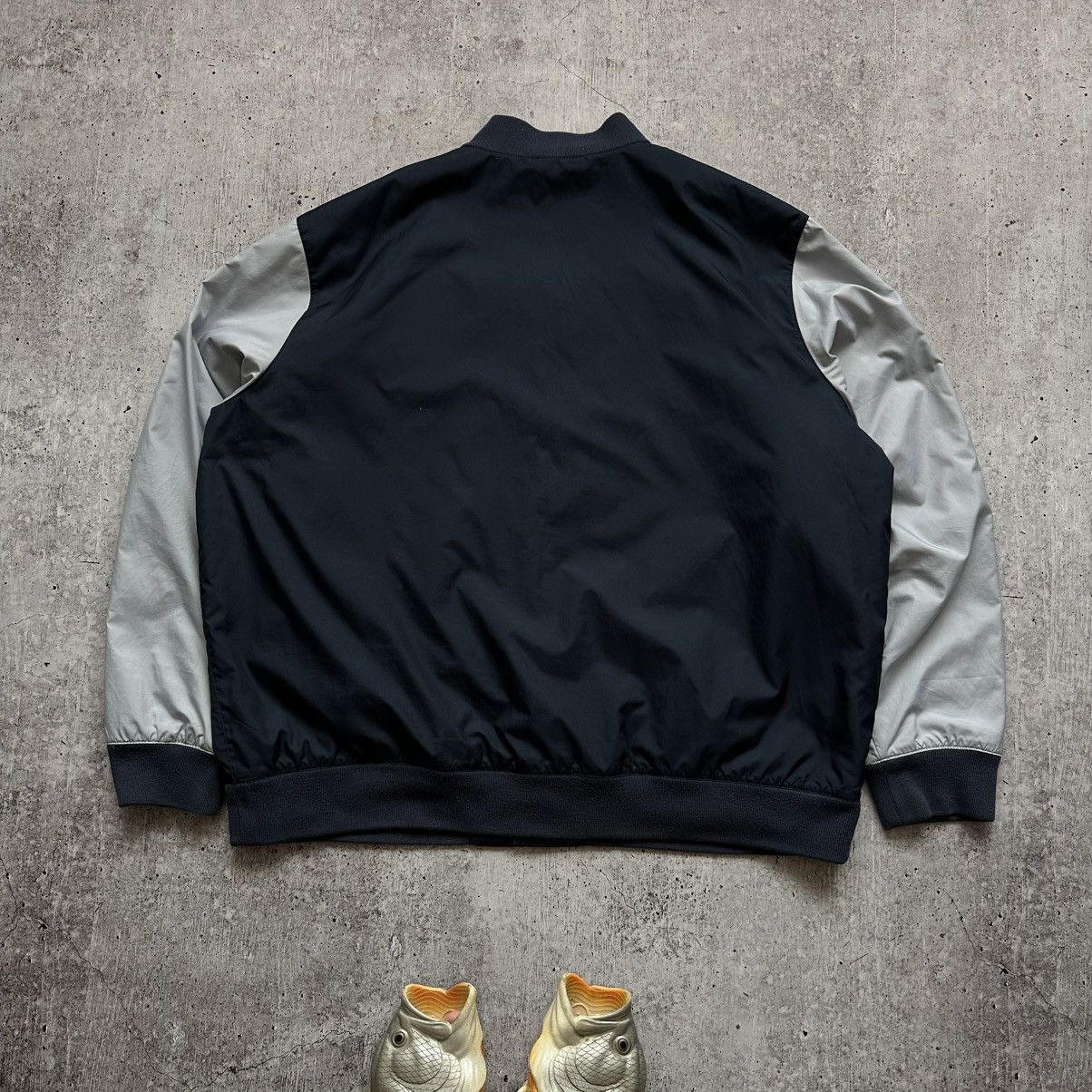 Nike Big Size Nike Athletic Vintage 3XL Nylon Bomber Jacket Size US XXL / EU 58 / 5 - 20 Thumbnail