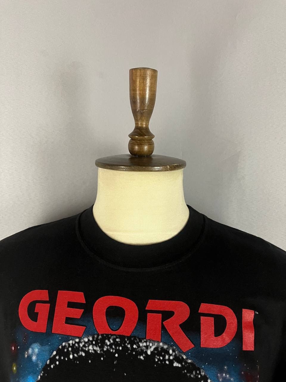 Vintage Star Trek Geordi Movie Tee T Shirt 1995 Vintage Black Size US XL / EU 56 / 4 - 4 Thumbnail