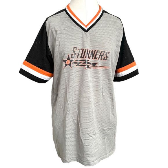 Vintage Vintage Gray Stunners Basketball Mesh Jersey - M Size M / US 6-8 / IT 42-44 - 2 Thumbnail