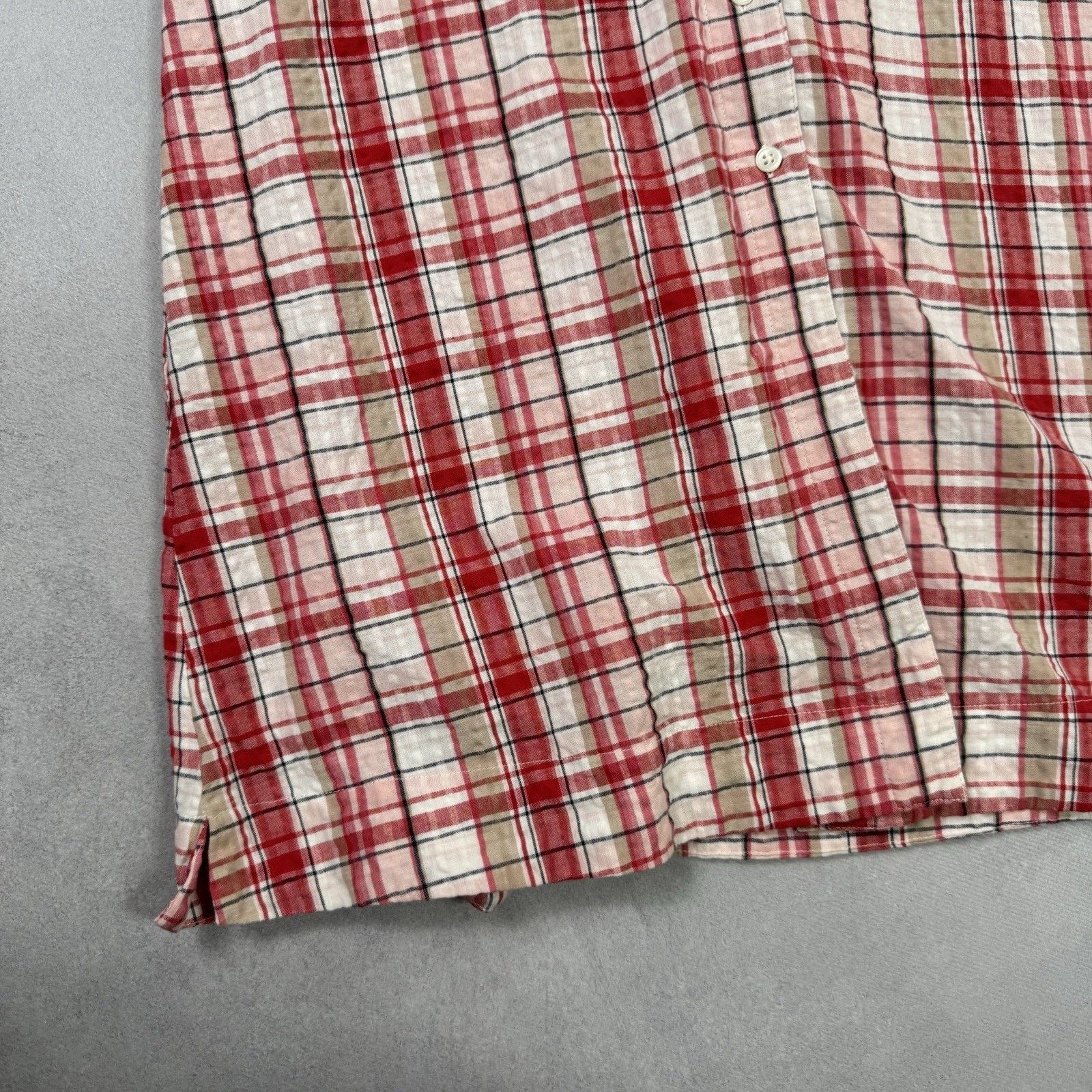 Vintage BRORA 100% Cotton Gingham Lined Chelsea Collar Dress Size 6 Size XS / US 0-2 / IT 36-38 - 13 Thumbnail