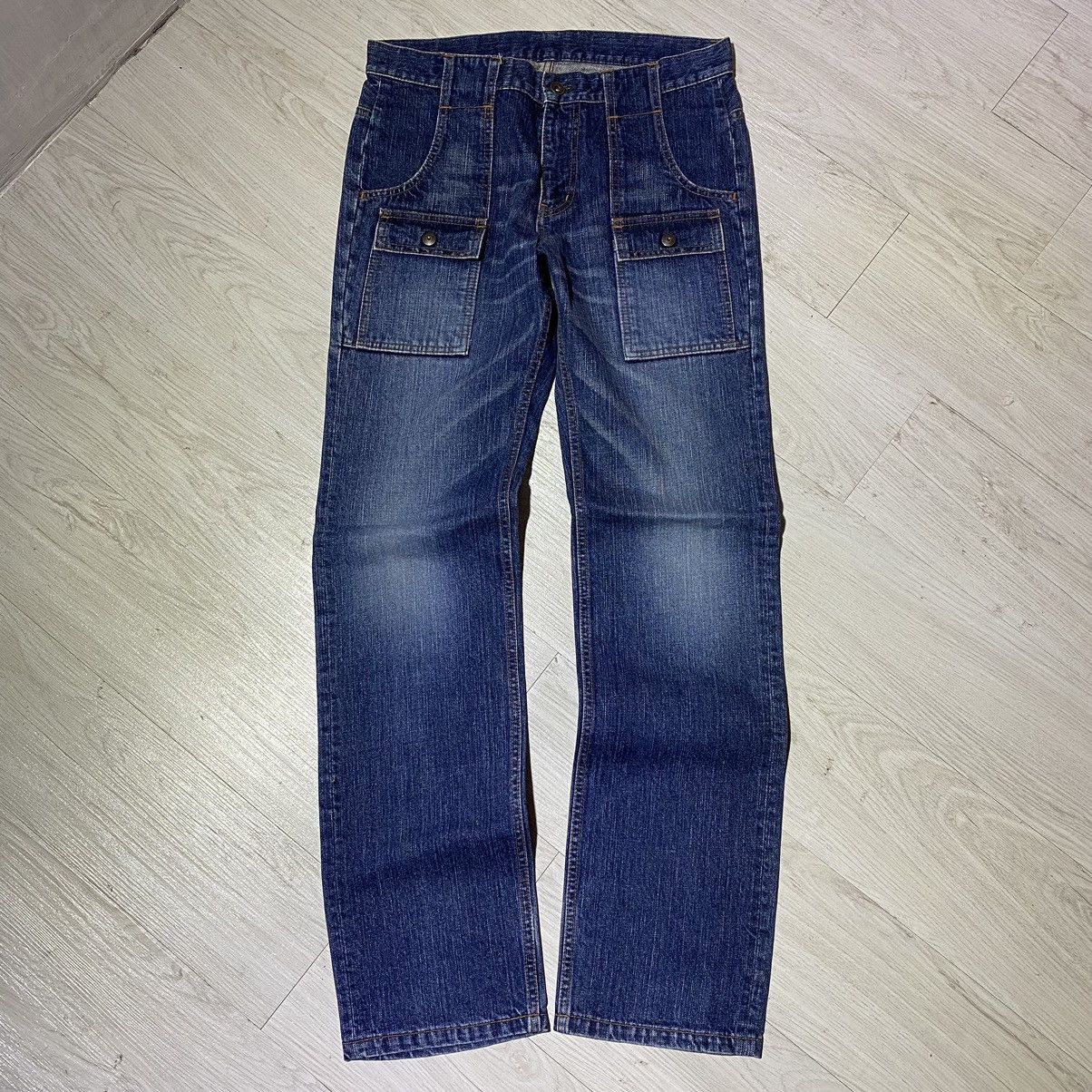 Japanese Brand × Vintage Green Label Relaxing Japan Made Bush Pants Size US 30 / EU 46 - 1 Thumbnail