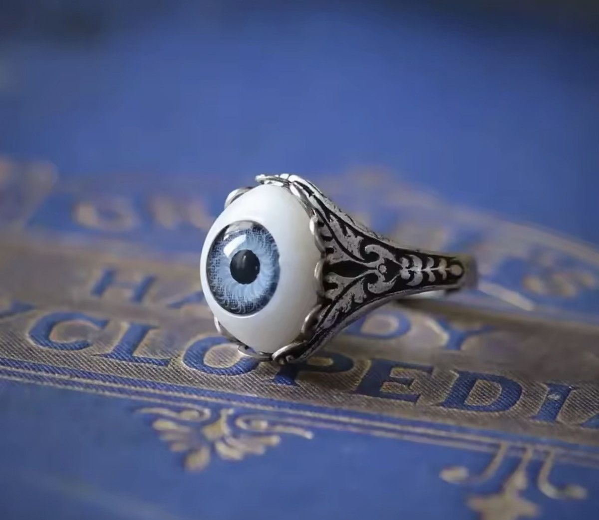 Japanese Brand Eye Ring Size 6-13 Size ONE SIZE - 3 Thumbnail