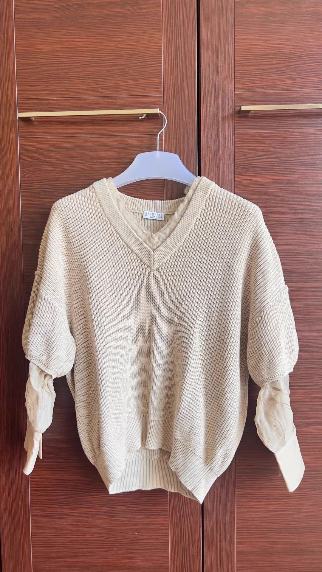 Brunello Cucinelli BRUNELLO CUCINELLI Knit Pullover-Seasonal Seamless Size M / US 6-8 / IT 42-44 - 1 Thumbnail