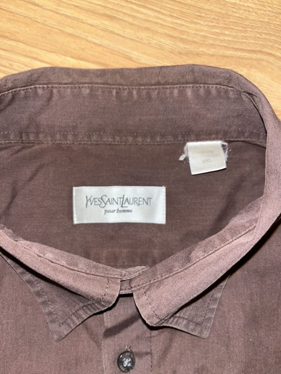 Yves Saint Laurent YSL Vintage Shirt Size US XL / EU 56 / 4 - 3 Thumbnail