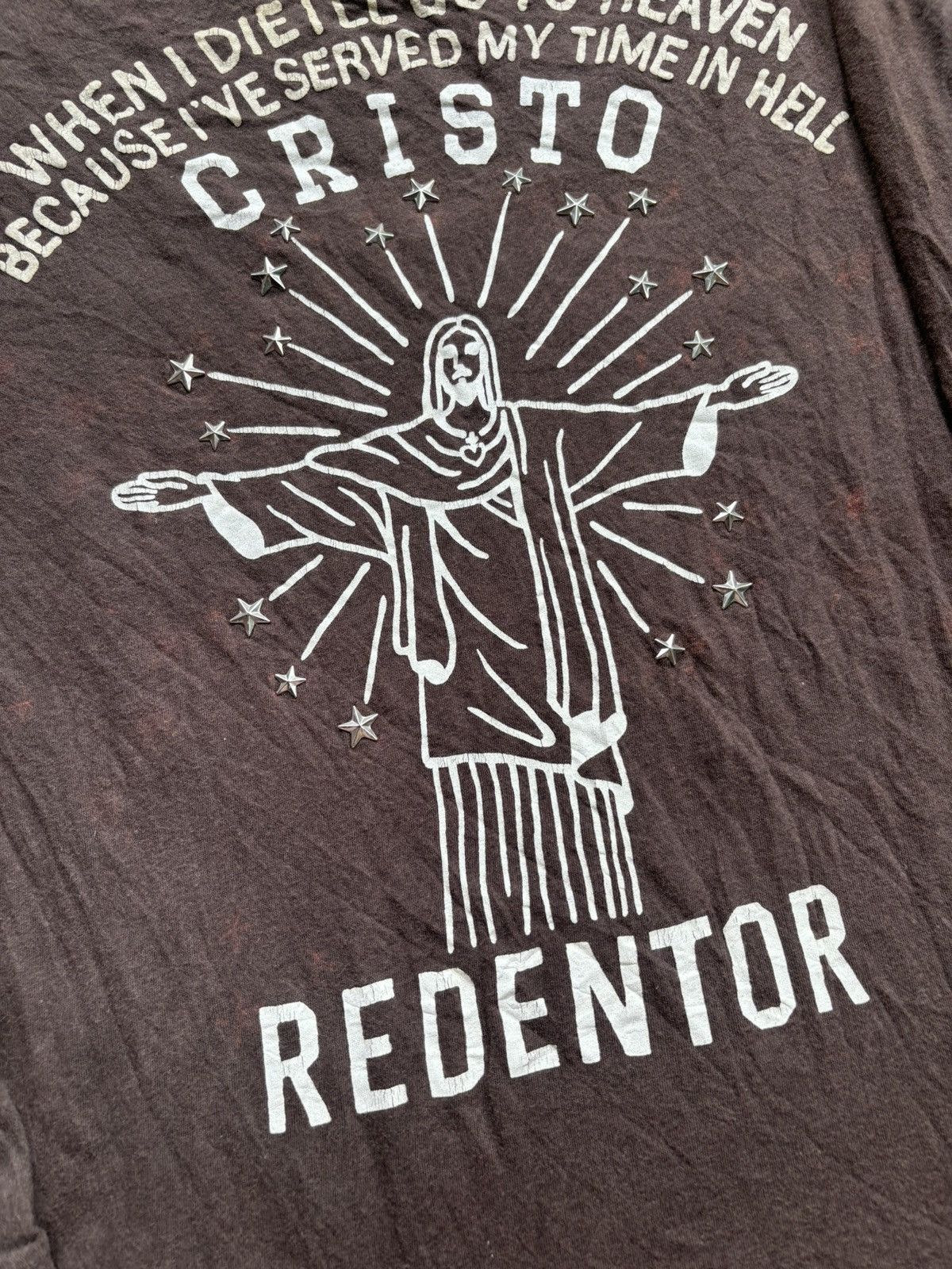 Hysteric Glamour Y2k Manufacture Jesus Raglan Size S / US 4 / IT 40 - 4 Thumbnail