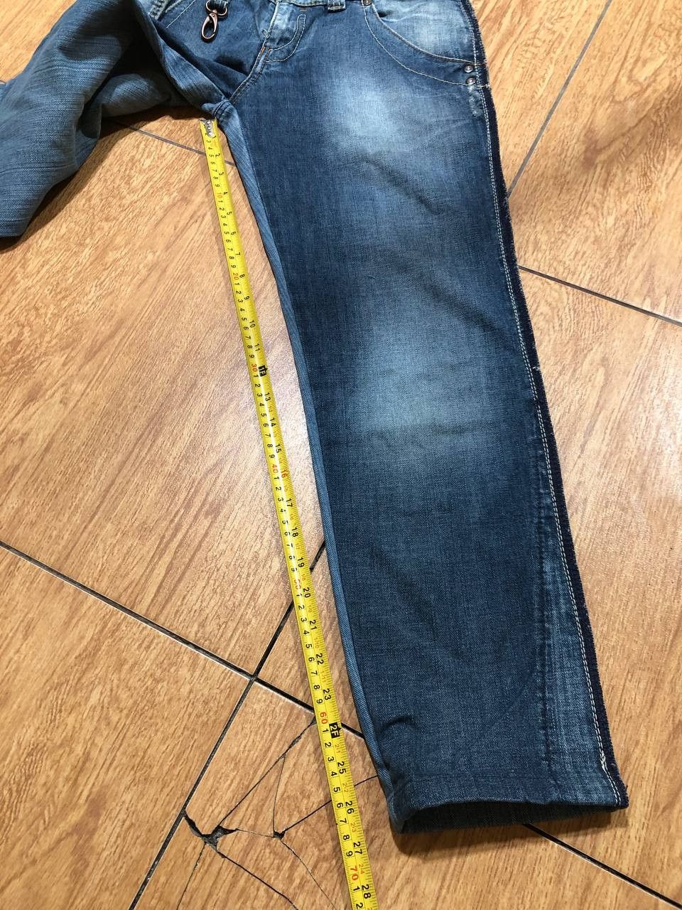 Miss Sixty Miss Sixty jeans crazy Y2K vintage streetwear Size 28" / US 6 / IT 42 - 4 Thumbnail