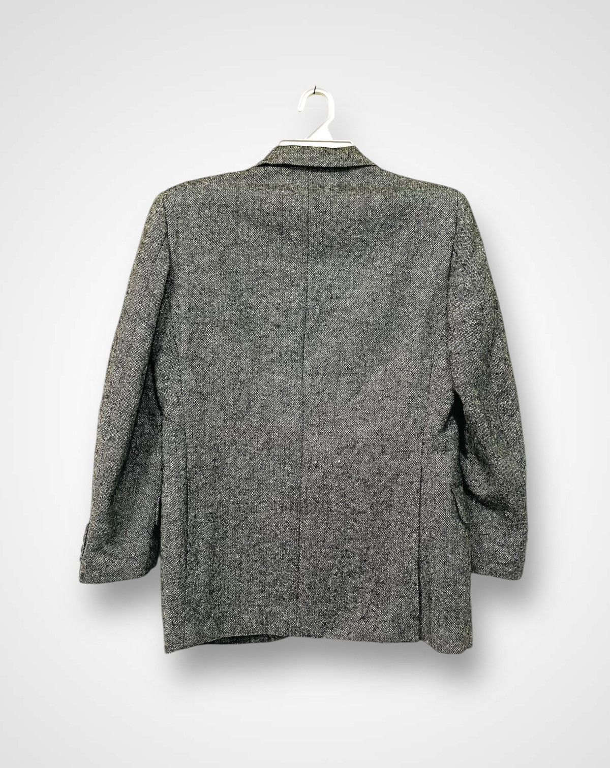 Burberry × Vintage Vintage Burberry Grey Blazer Size US M / EU 48-50 / 2 - 2 Thumbnail