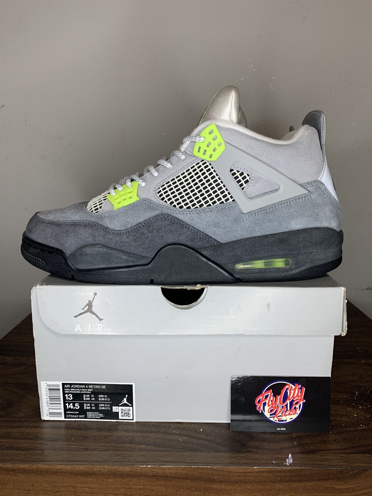 Jordan Brand Air Jordan 4 Retro SE 95 Neon | Grailed