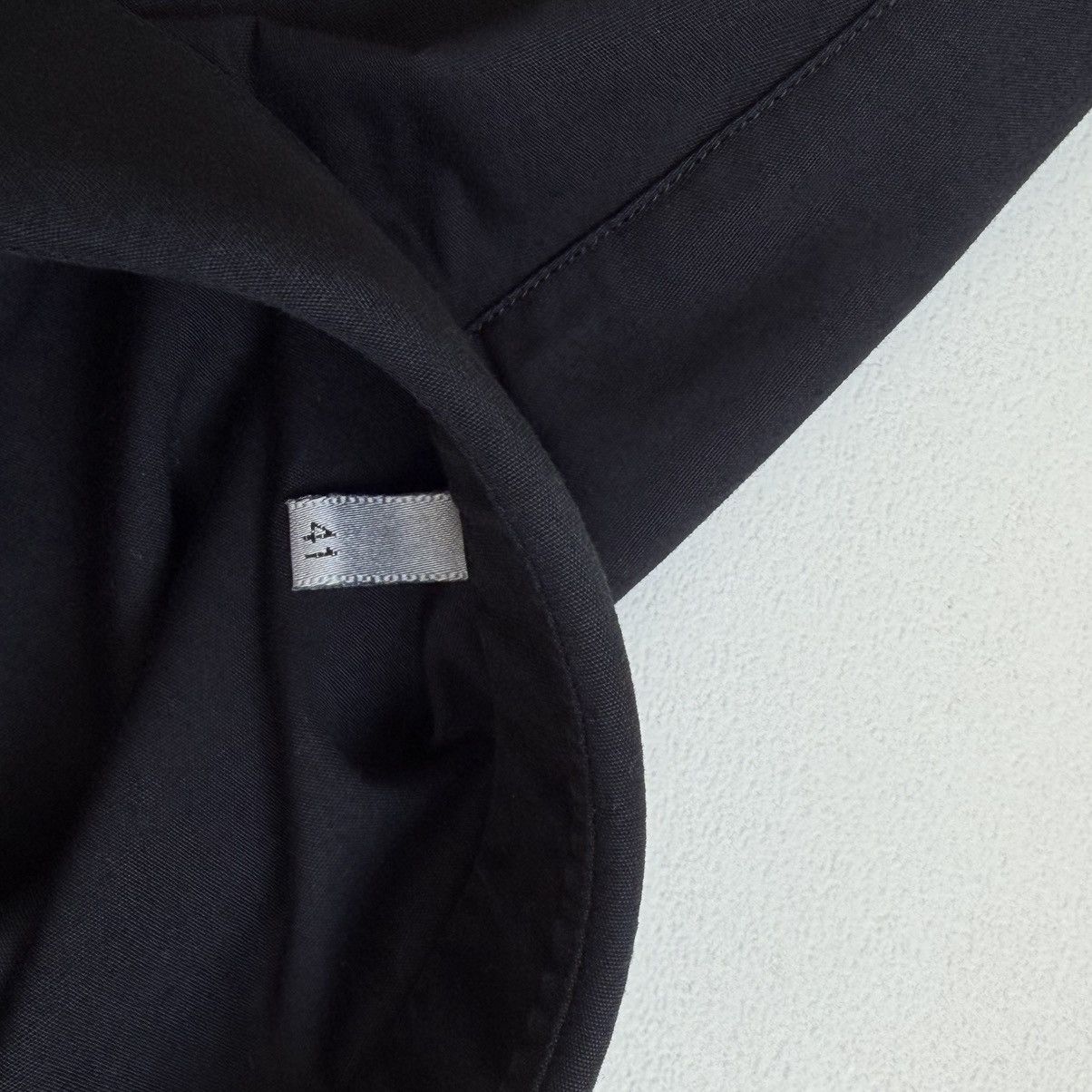 Dior Hedi Slimane Era Black Cotton Shirt Size US M / EU 48-50 / 2 - 5 Thumbnail