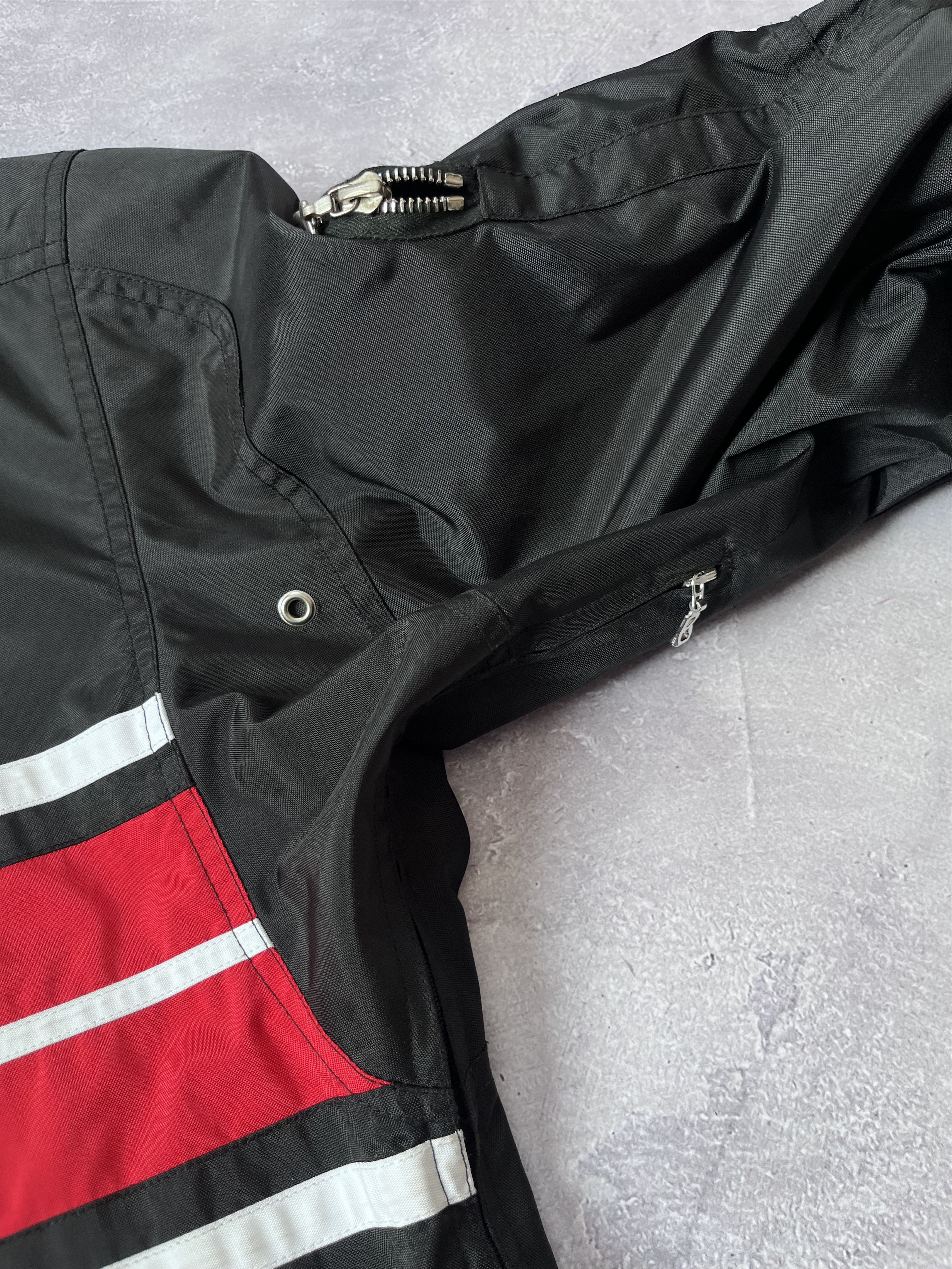 Bogner Vintage Bogner Hooded Ski Jacket Black Embroidered Pocket Size US M / EU 48-50 / 2 - 4 Thumbnail