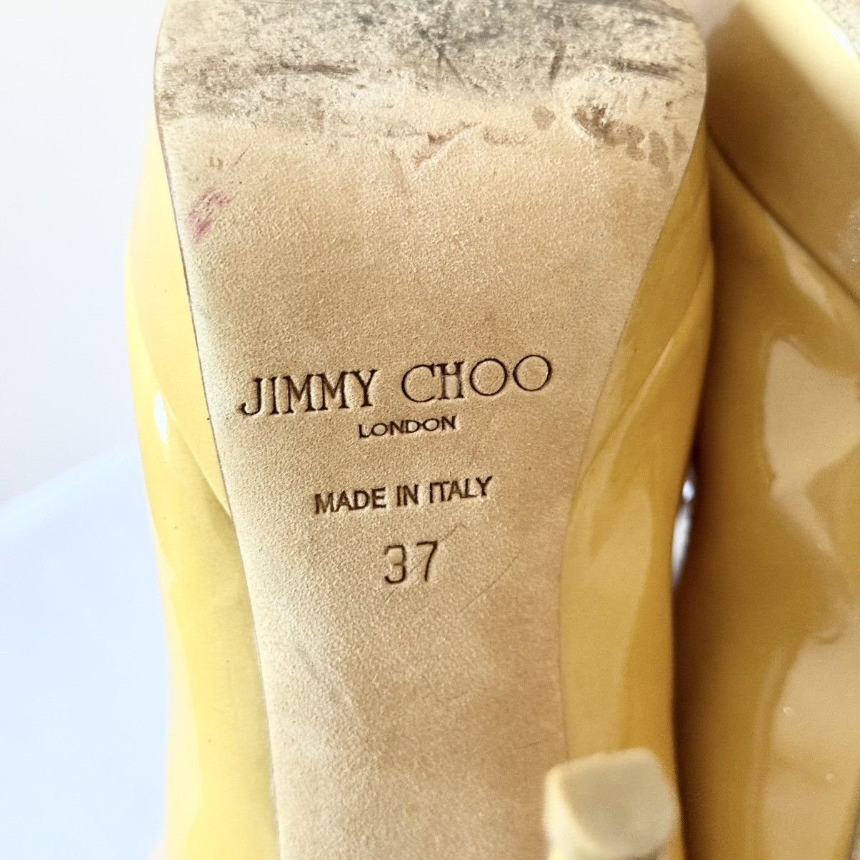 Jimmy Choo Jimmy Choo Patent Leather Alex Platform Pumps Size 7 Size US 7 / IT 37 - 14 Thumbnail