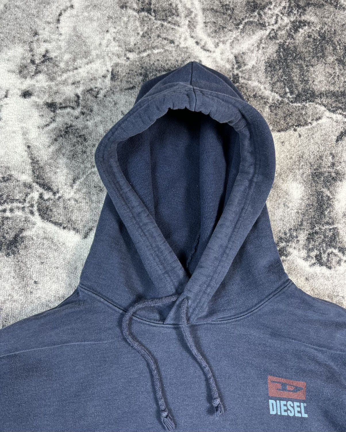 Diesel Diesel Hoodie Faded Navy Pullover XL Size US XL / EU 56 / 4 - 5 Thumbnail