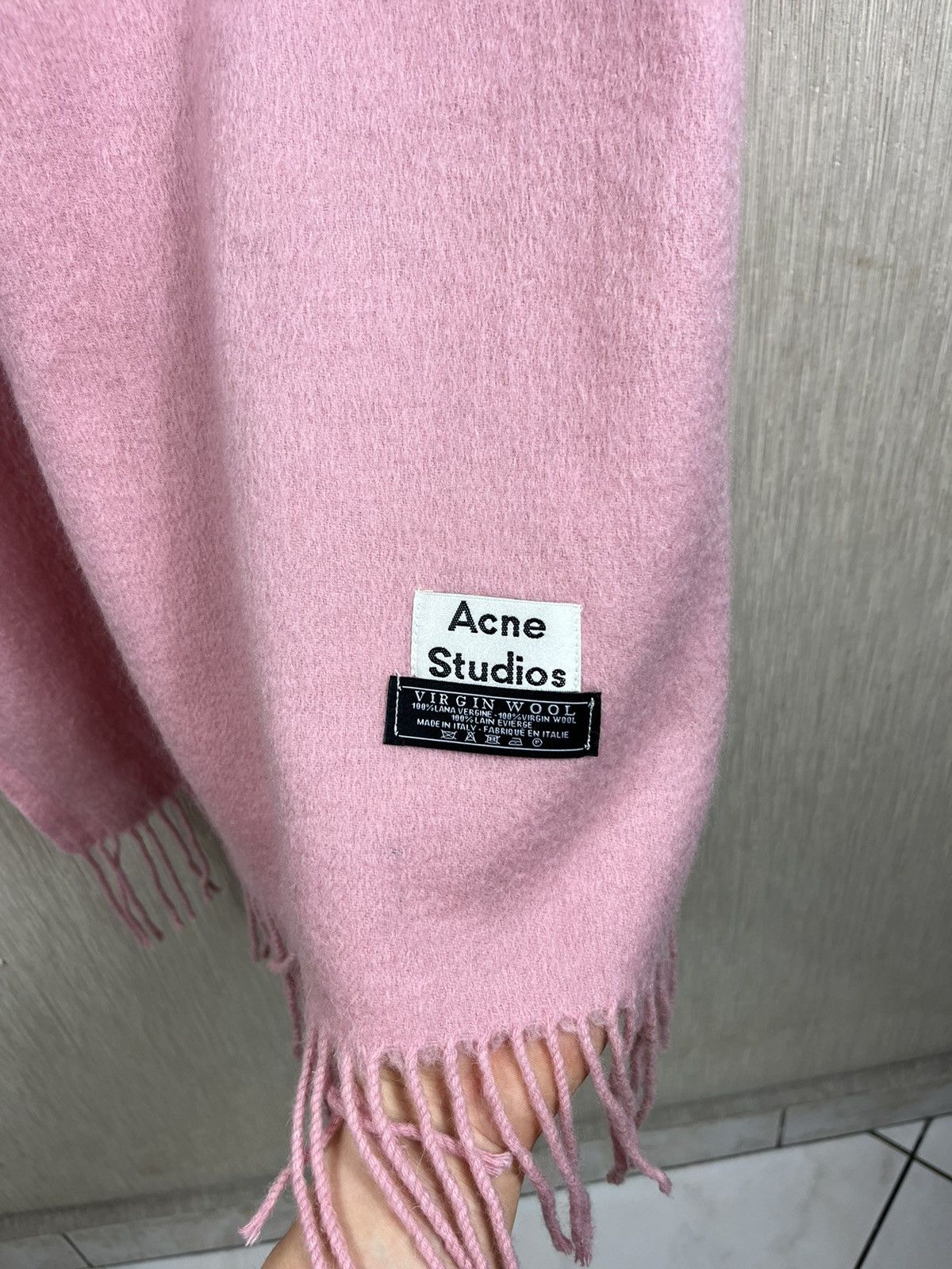 Acne Studios × Vintage Vintage Acne Studios virgin wool big heavy scarf archive y2k Size ONE SIZE - 8 Thumbnail