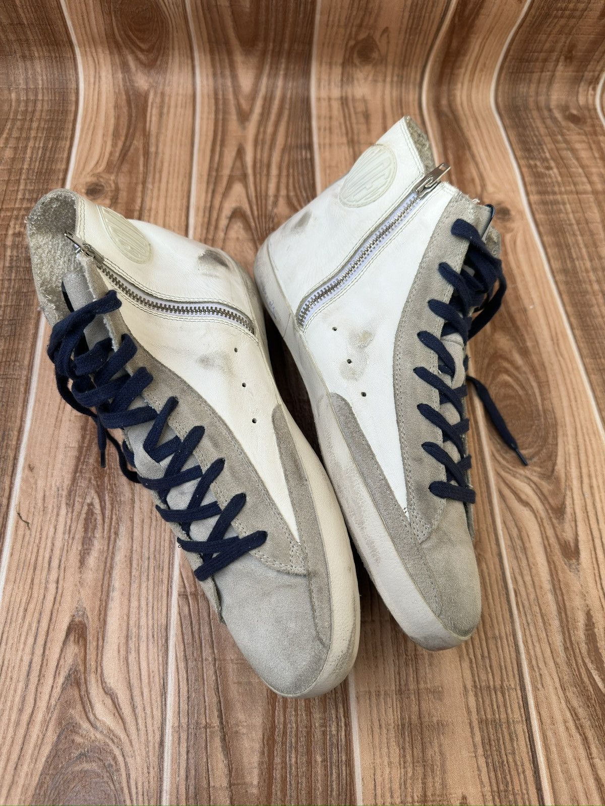 Golden Goose Golden Goose Francy Graffiti Print Leather Sneaks Size US 10 / EU 43 - 6 Thumbnail