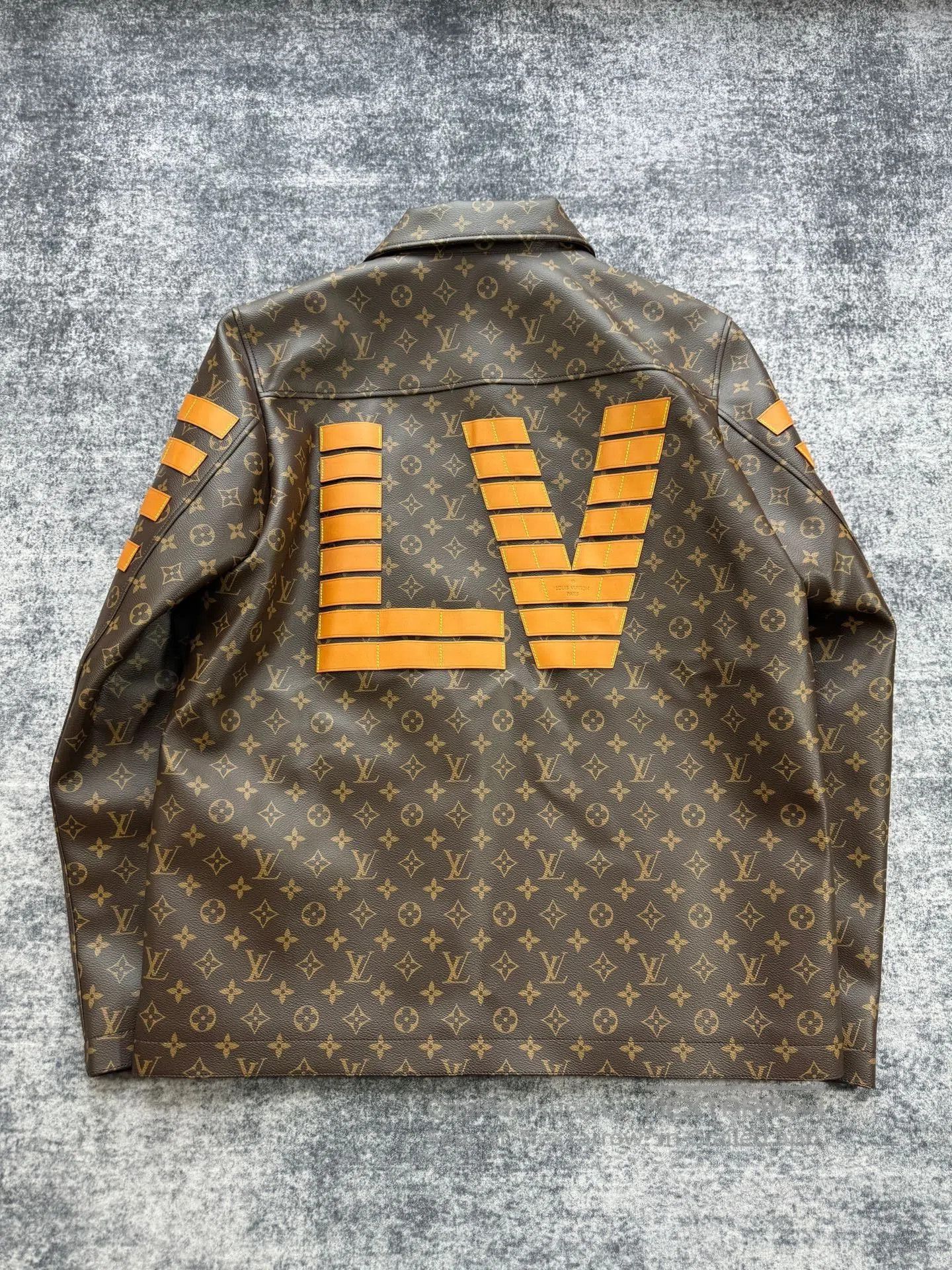 Louis Vuitton Louis Vuitton Nigo2 All-Over Print Leather Jacket. Size US L / EU 52-54 / 3 - 2 Thumbnail