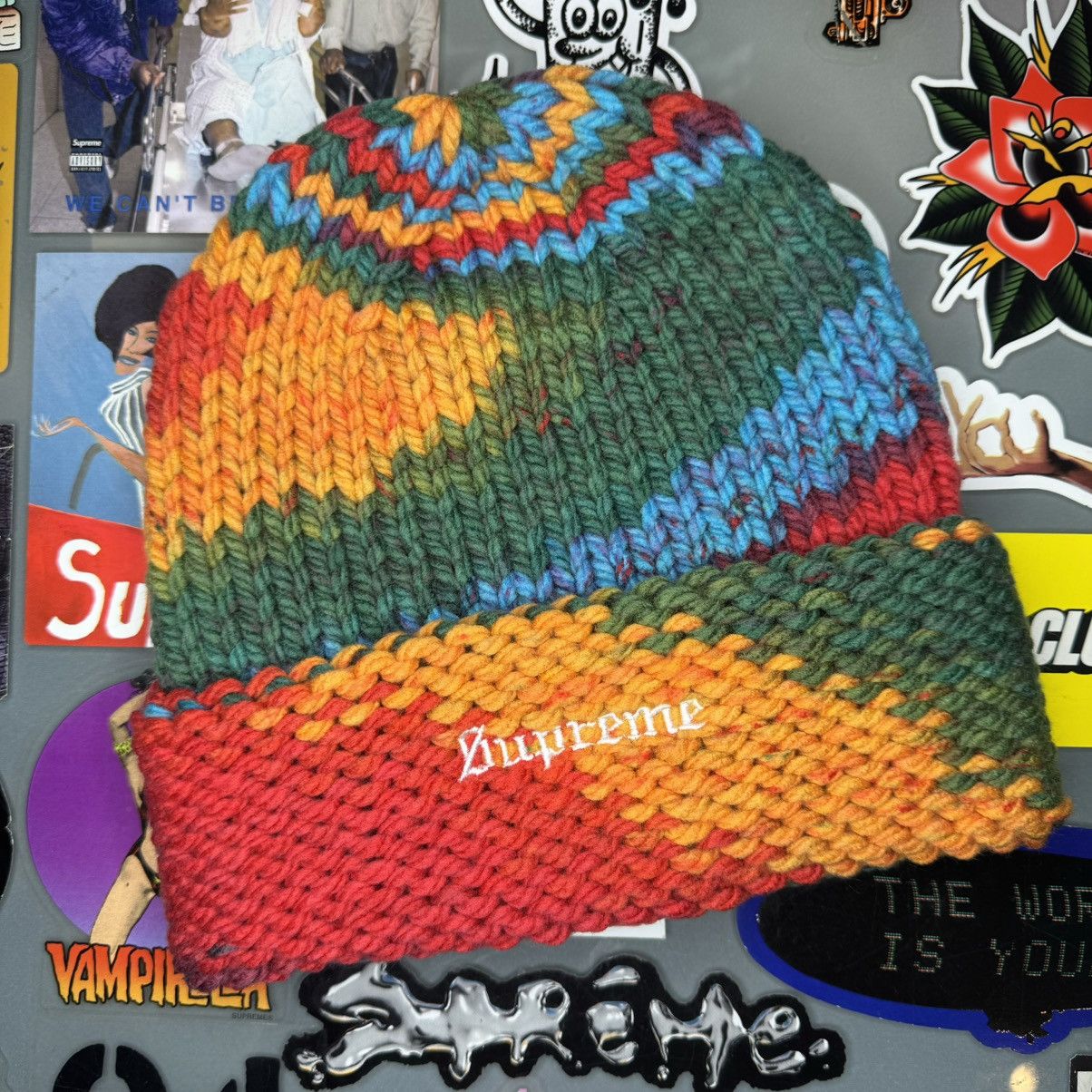 Supreme Supreme Gradient Space Dye Beanie Multi O/S Brand New 