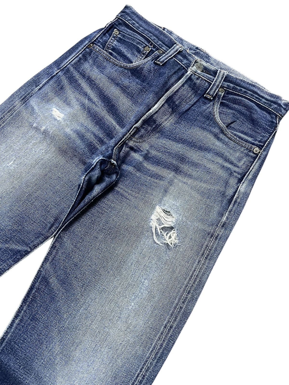 LVC × Levi's × Vintage Vintage Levis Big E 501 LVC 40s Jerky Tabs Selvedge Jeans Size US 30 / EU 46 - 5 Thumbnail