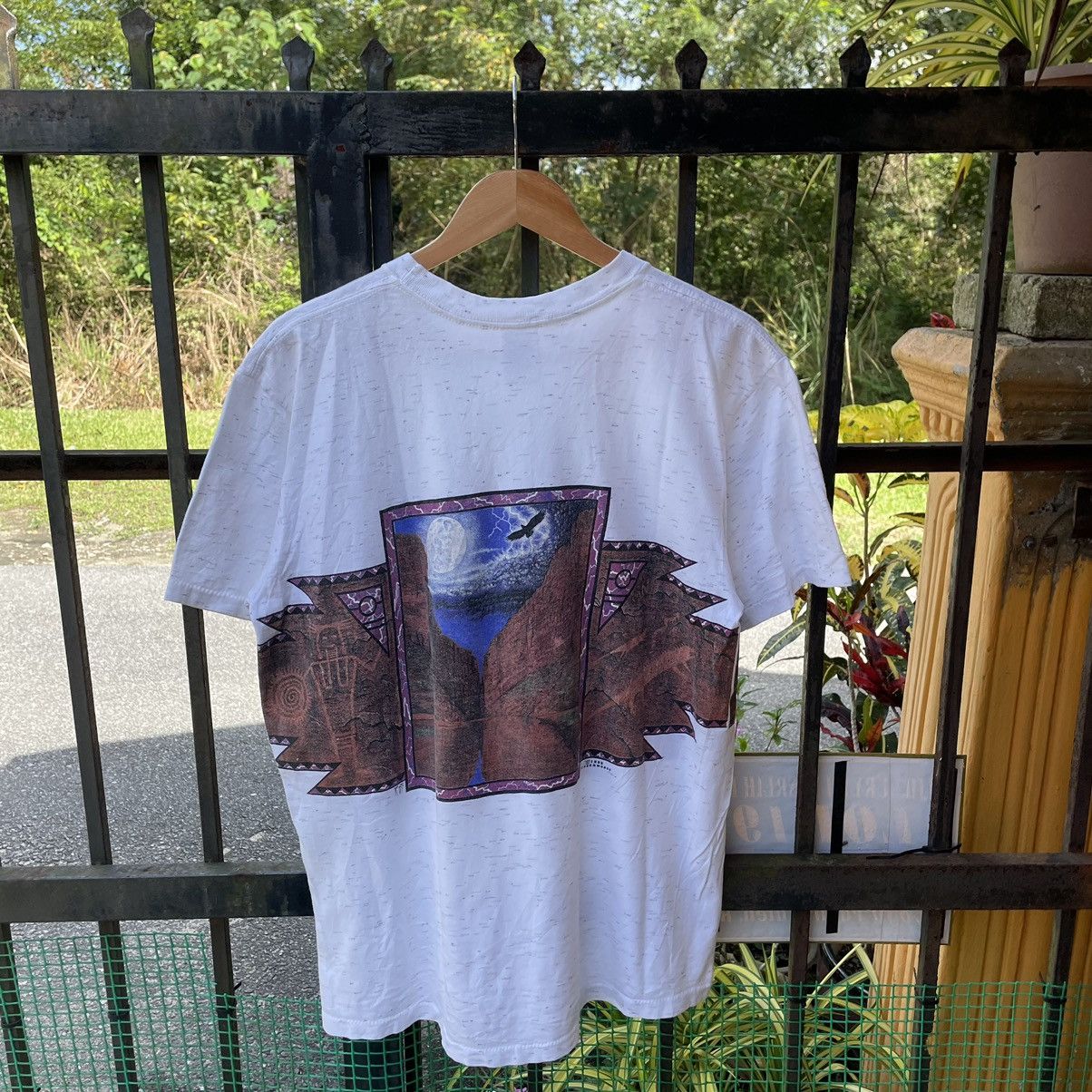 Vintage 🔥Vintage 1993 Grand Canyon Screenworks Mirror Print Tee Size US L / EU 52-54 / 3 - 2 Thumbnail