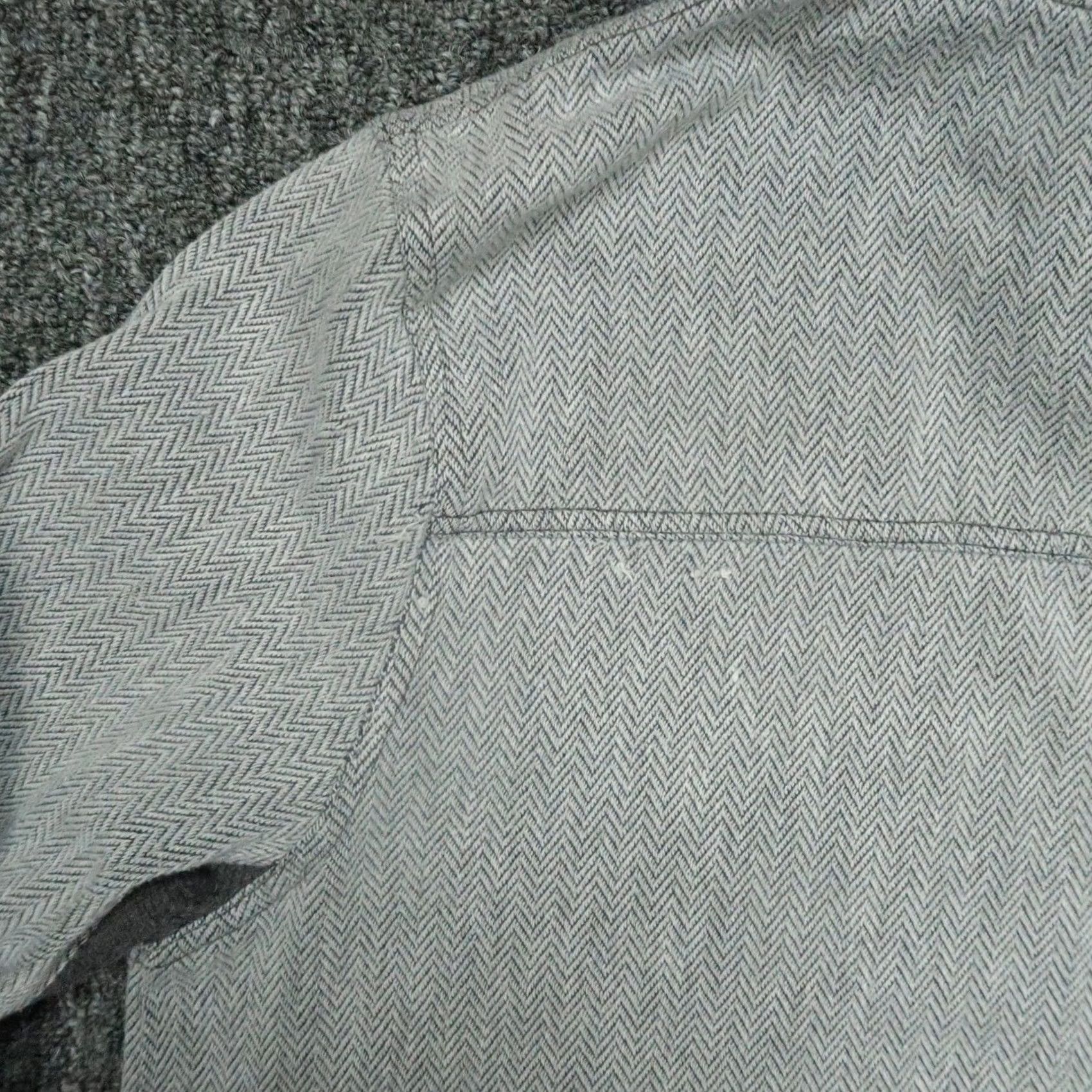 Elwood VINTAGE Elwood Hoodie Mens Large Gray Full Zip Pockets Hooded Size US L / EU 52-54 / 3 - 6 Thumbnail