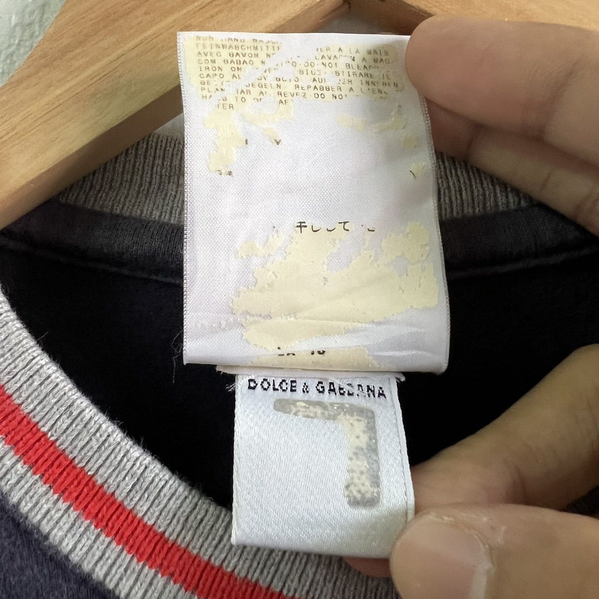 Dolce & Gabbana DOLCE & GABBANA BIG LOGO TEE Size US S / EU 44-46 / 1 - 5 Thumbnail