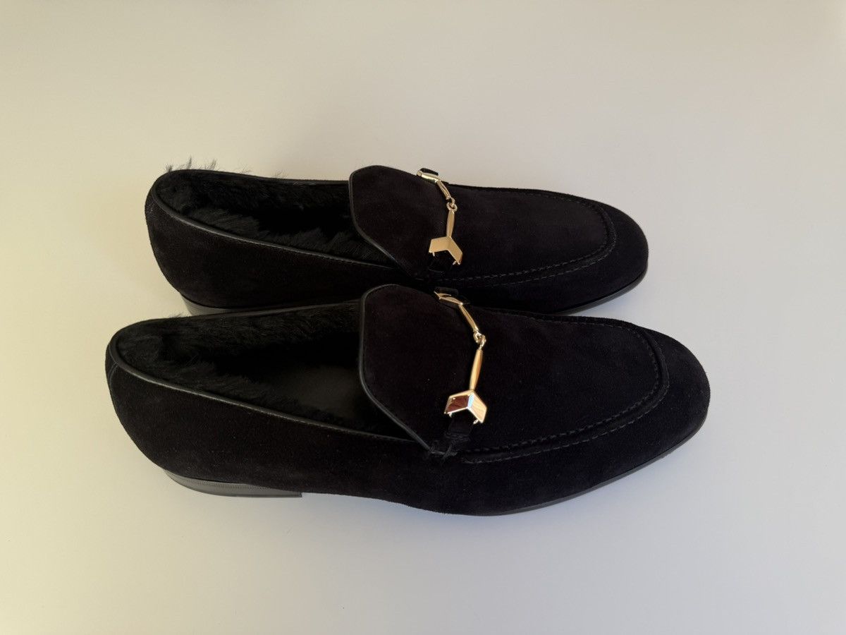 Jimmy Choo Jimmy Choo Suede Loafers Size US 10.5 / EU 43-44 - 1 Thumbnail