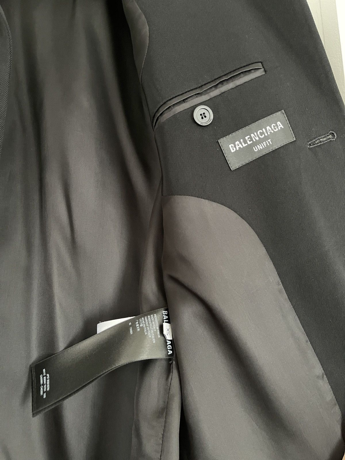 Balenciaga Balenciaga Blazer w checked collar Size 46R - 6 Thumbnail