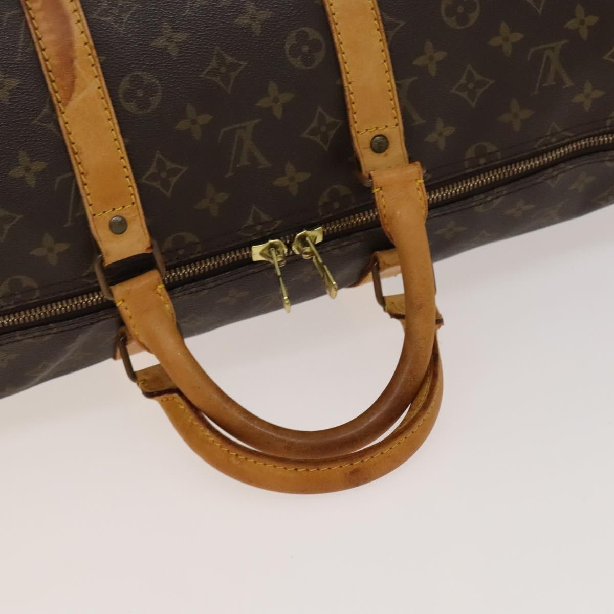Louis Vuitton LOUIS VUITTON Monogram Keepall 55 Boston Bag M41424 Size ONE SIZE - 7 Thumbnail
