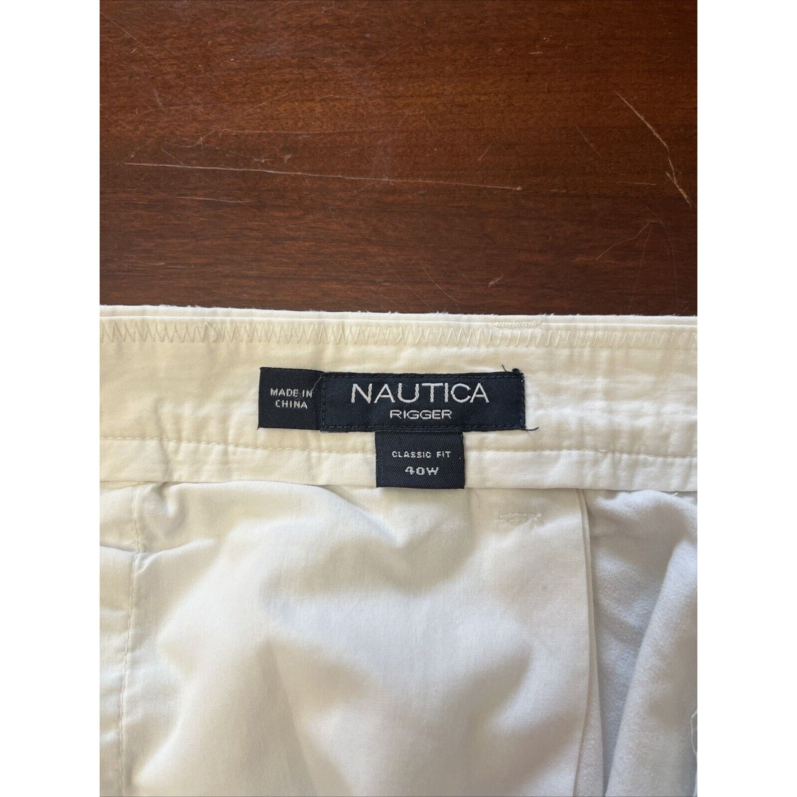 Nautica NAUTICA Rigger White Pleated Front Shorts Size 40 Size US 40 / EU 56 - 3 Thumbnail