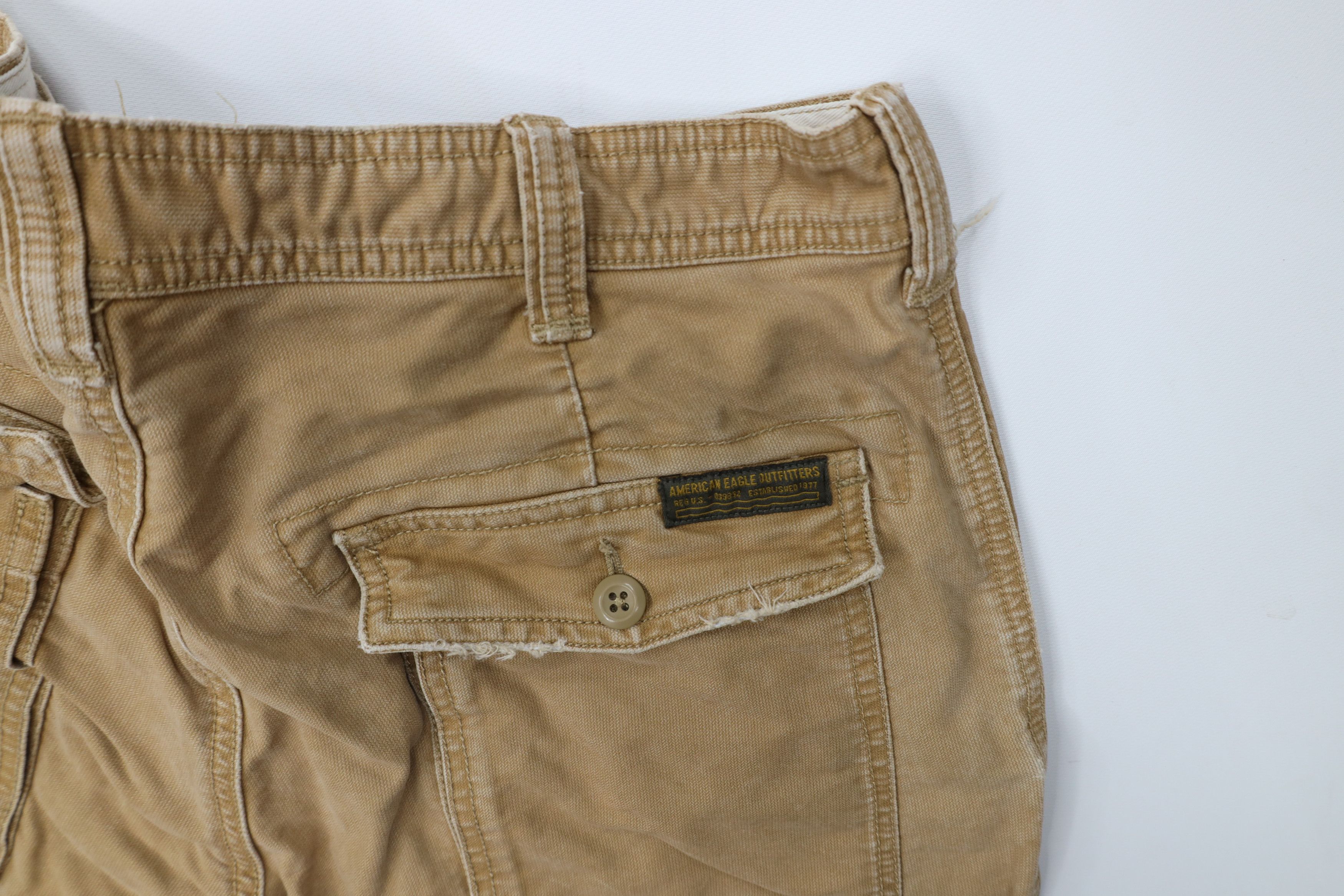 American Eagle Outfitters Vintage Y2K American Eagle Outfitters Surplus Wide Leg Pants Size US 32 / EU 48 - 13 Thumbnail