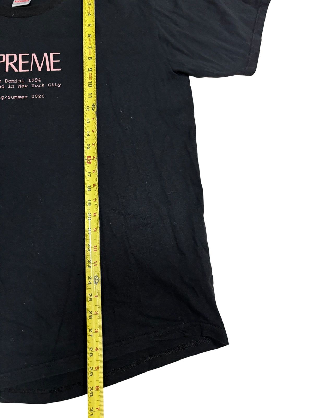 Supreme Supreme Anno Domini Tee Black Size EXTRA LARGE XL SS20 Black Size US XL / EU 56 / 4 - 8 Thumbnail