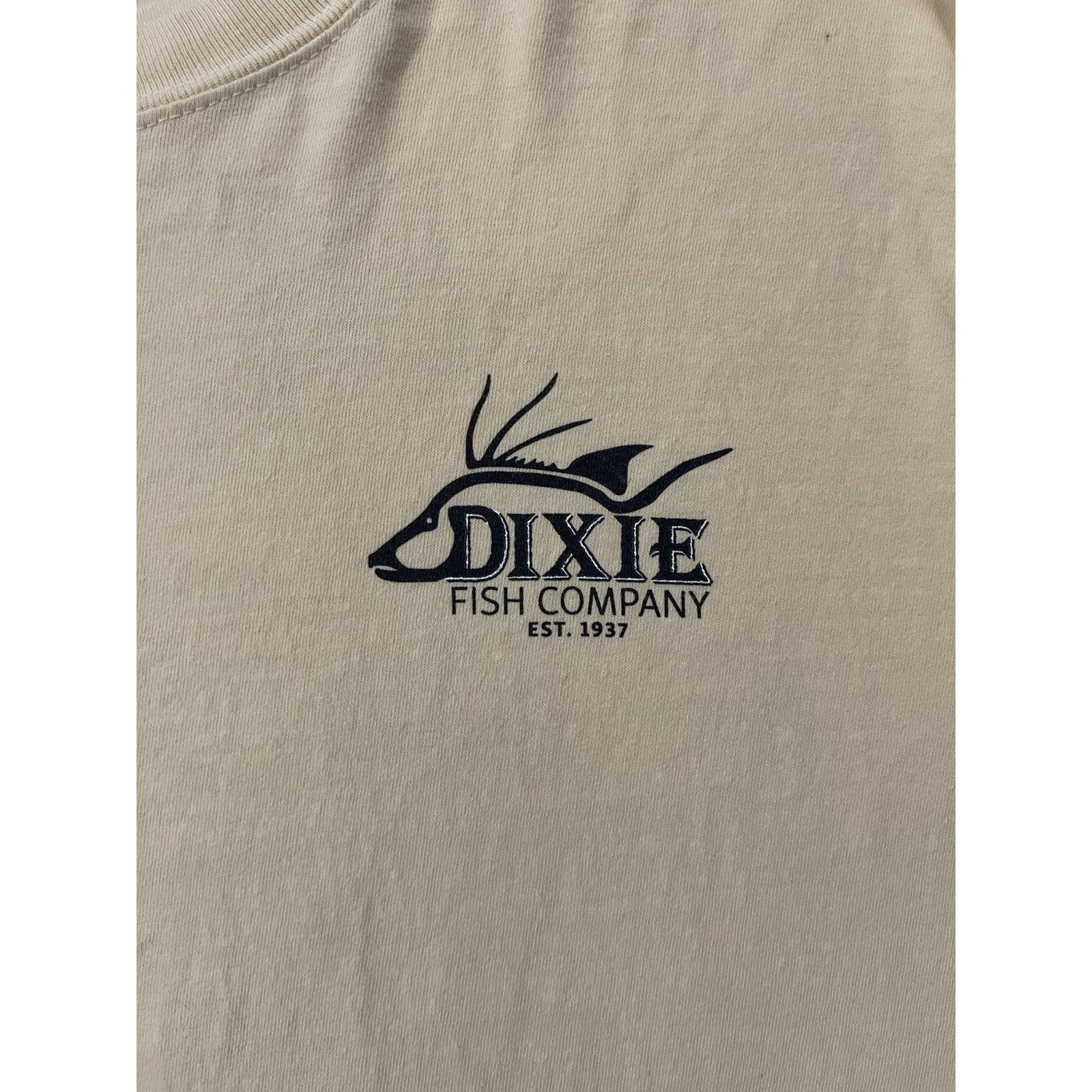 Next Level Rare Dixie Fish Co. T shirt Next Level Apparel Size L Size L / US 10 / IT 46 - 4 Thumbnail