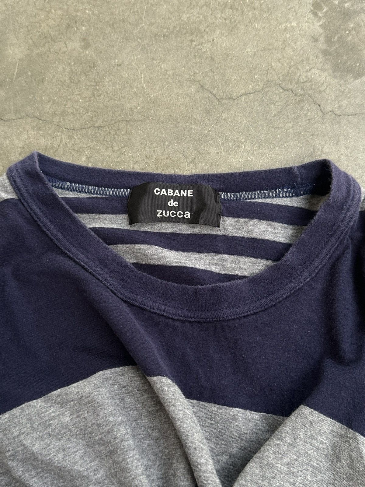 CABANE de ZUCCa CABANE de ZUCCa Stripe Half Sleeve Shirt Size US M / EU 48-50 / 2 - 7 Thumbnail