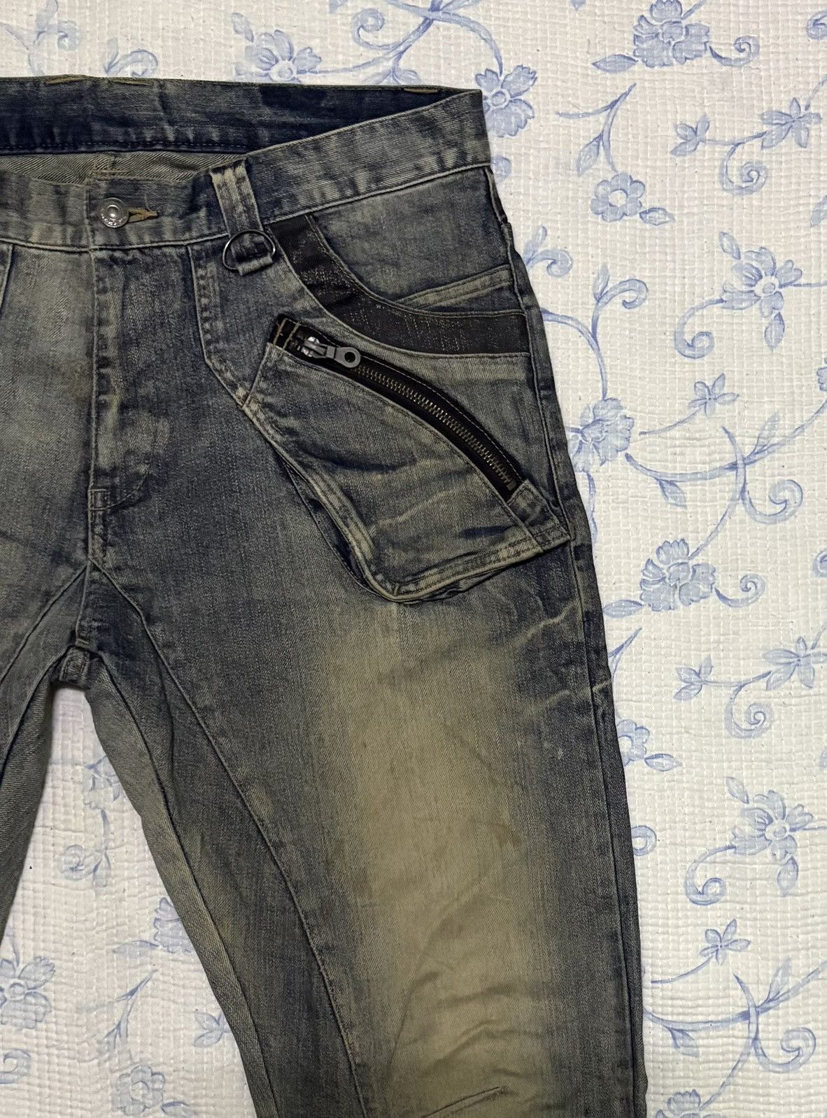 PPFM PPFM Denim Pant Curve Design Size US 33 - 6 Thumbnail