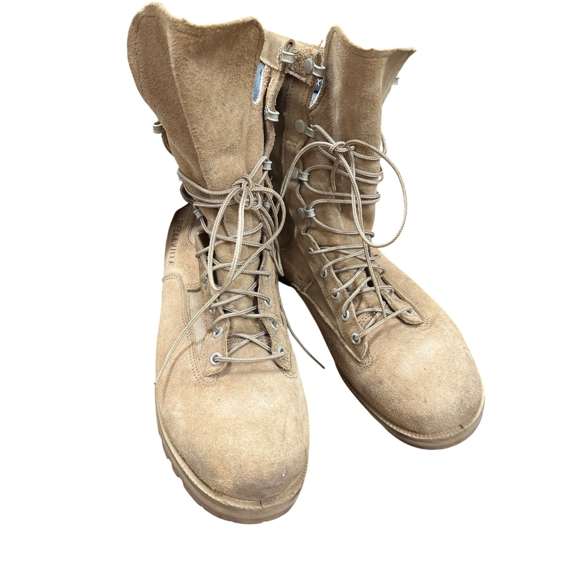 Belleville Belleville GoreTex mens tan para troop mid calf leather boot Size US 11.5 / EU 44-45 - 14 Thumbnail