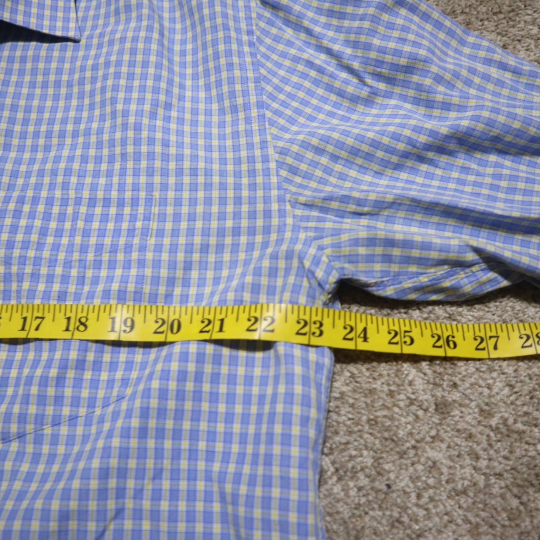 Vintage David Alexander Shirt Men XL Blue Plaid Button Down Long Sleeve Size US XL / EU 56 / 4 - 5 Thumbnail