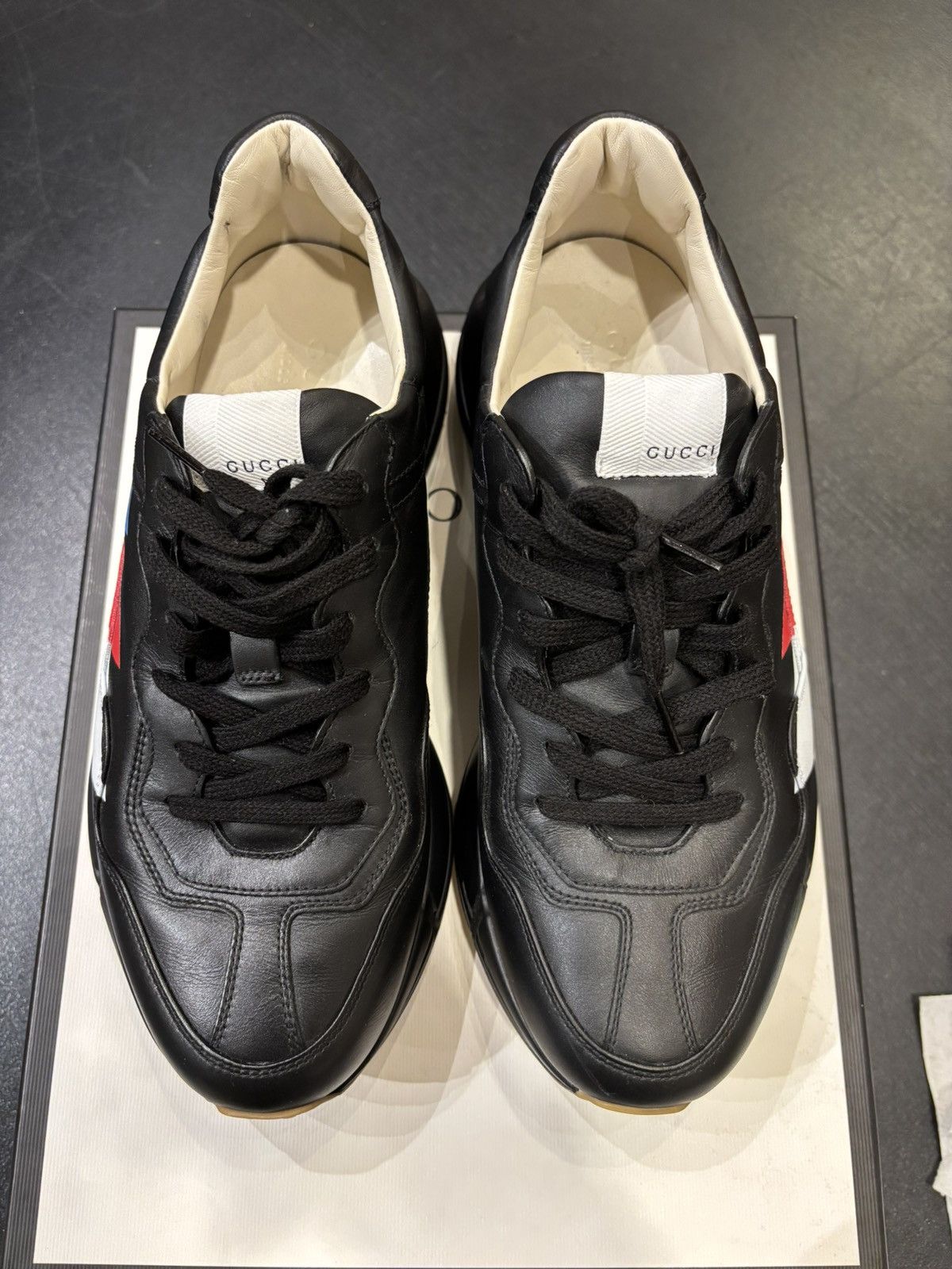 Gucci Gucci Rython Stripe Sneaker Size US 10 / EU 43 - 4 Thumbnail