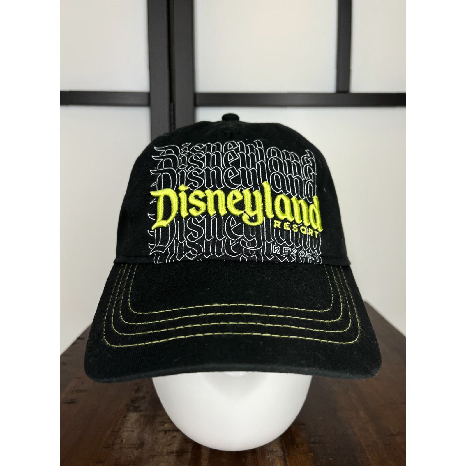 Disney Disney Hat Cap Strap Back One Size Black Cotton Mickey Logo Baseball Cap Mens Adults Adjustable Twill Color Black Disney Theme 100% Cotton Hat Cap Size ONE SIZE - 2 Thumbnail