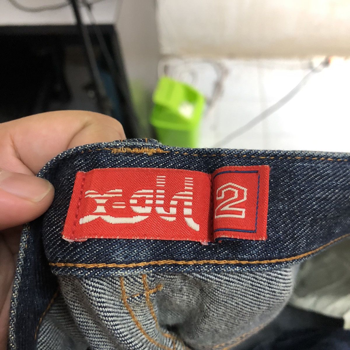 Japanese Brand X Girl Blue Denim Pants #A2140 Size US 31 - 17 Thumbnail