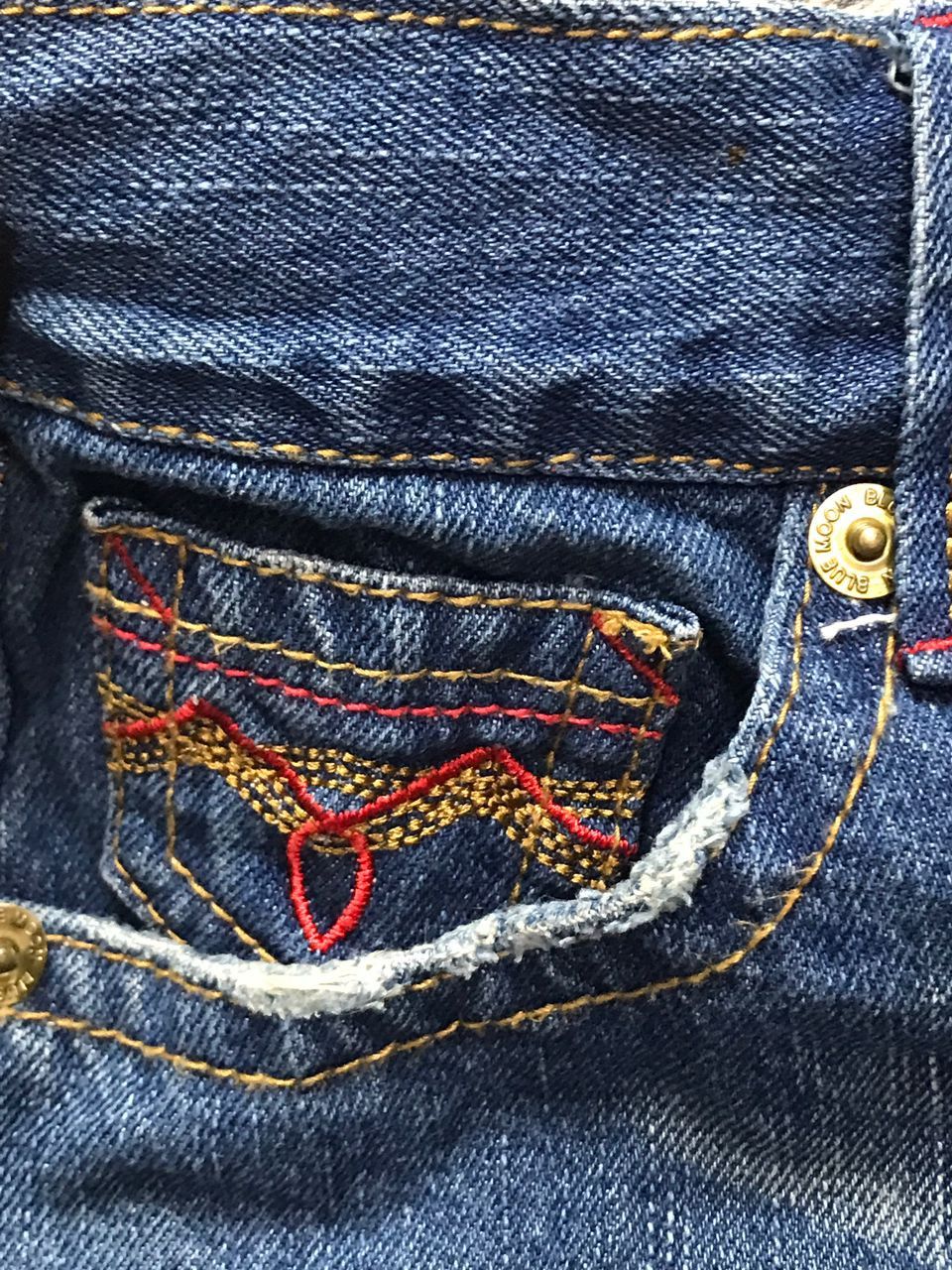 Hysteric Glamour Blue Moon Jeans Size US 32 / EU 48 - 8 Thumbnail