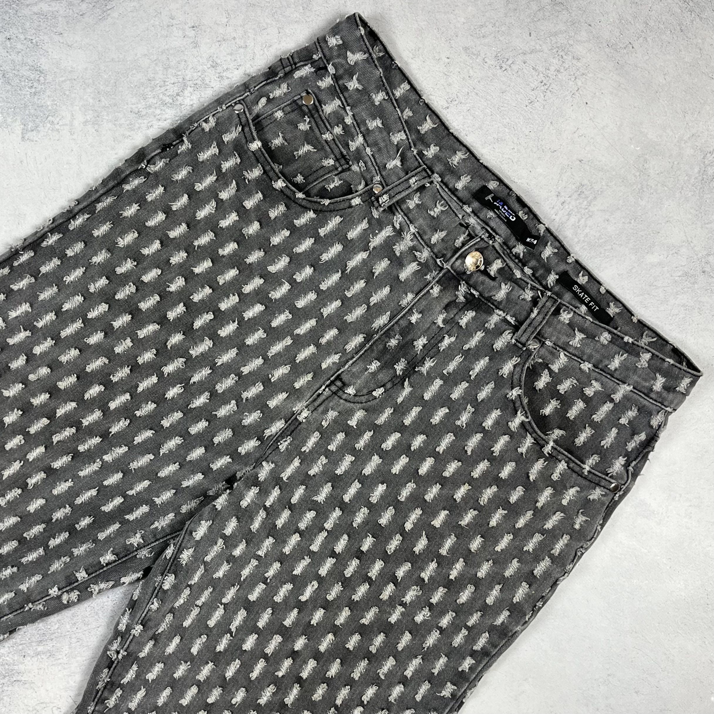 Jaded London Jaded London Y2K Crazy Skate Fit Jeans Pants Size US 34 / EU 50 - 3 Thumbnail