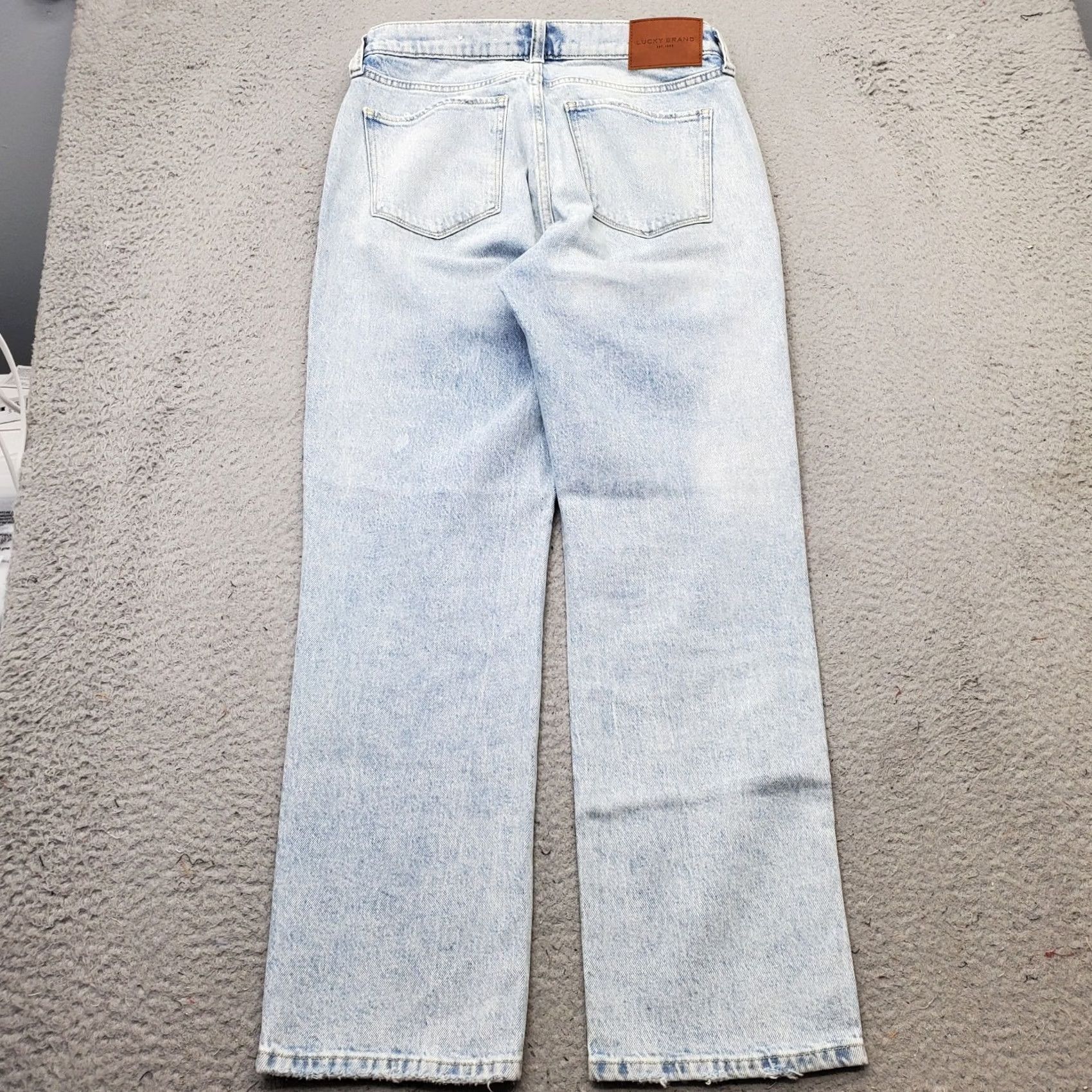 Lucky Brand Lucky Brand Jeans Women 6 Blue Denim Stretch Light Wash Distressed Streetwear Jeans Womens Size 6 Blue Distressed Stretch Light Wash Streetwear Size 28" / US 6 / IT 42 - 2 Thumbnail