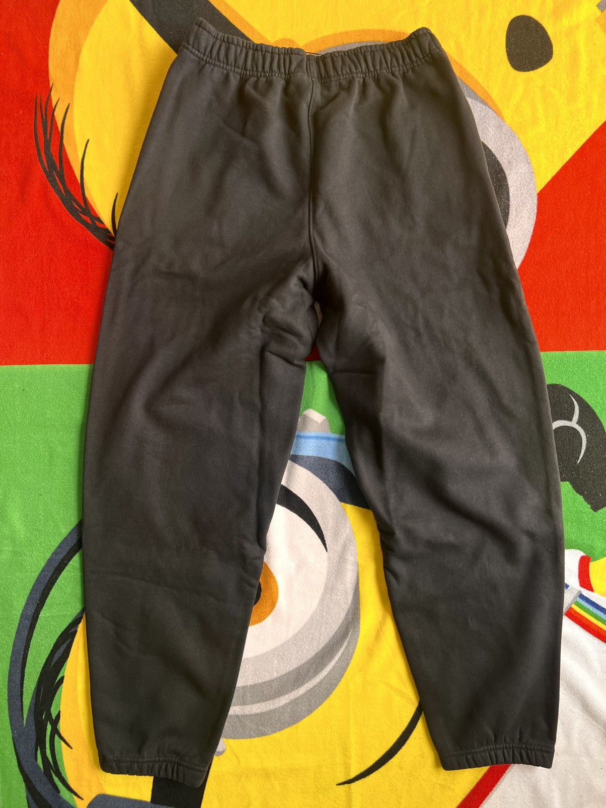 Nike × Stussy S - Nike Stussy Fleece Sweatpant Black FW25 jogger pant logo Size US 32 / EU 48 - 5 Thumbnail