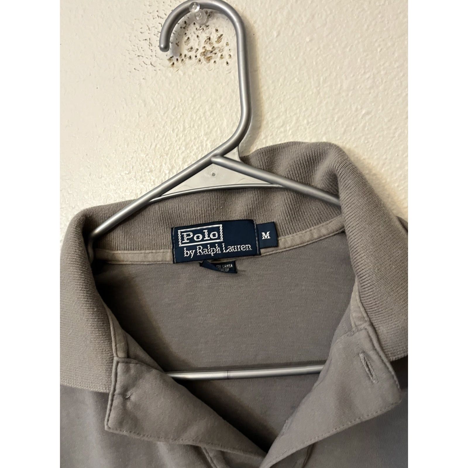 Polo Ralph Lauren Polo Ralph Lauren Polo Shirt Gray Size Medium Mens Vintage Pony Size US M / EU 48-50 / 2 - 3 Thumbnail