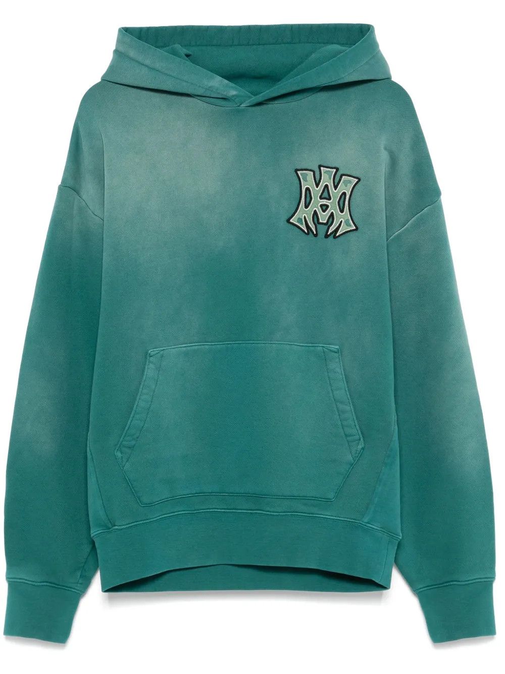 Amiri o1h1sh10525 Ma Hollywood Hoodie in Teal Green Size US XS / EU 42 / 0 - 1 Thumbnail