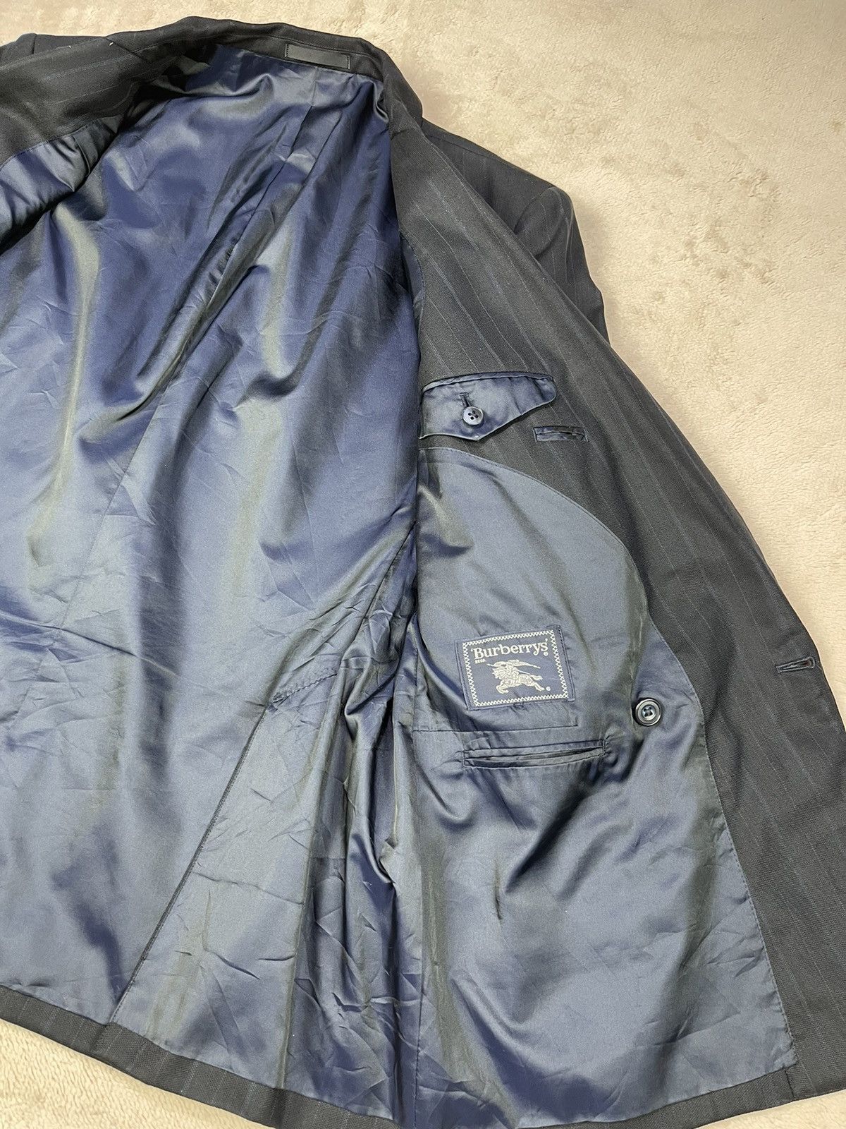 Burberry BURBERRY PURE TASMANIA WOOL DOUBLE BREASTED Size 44R - 8 Thumbnail