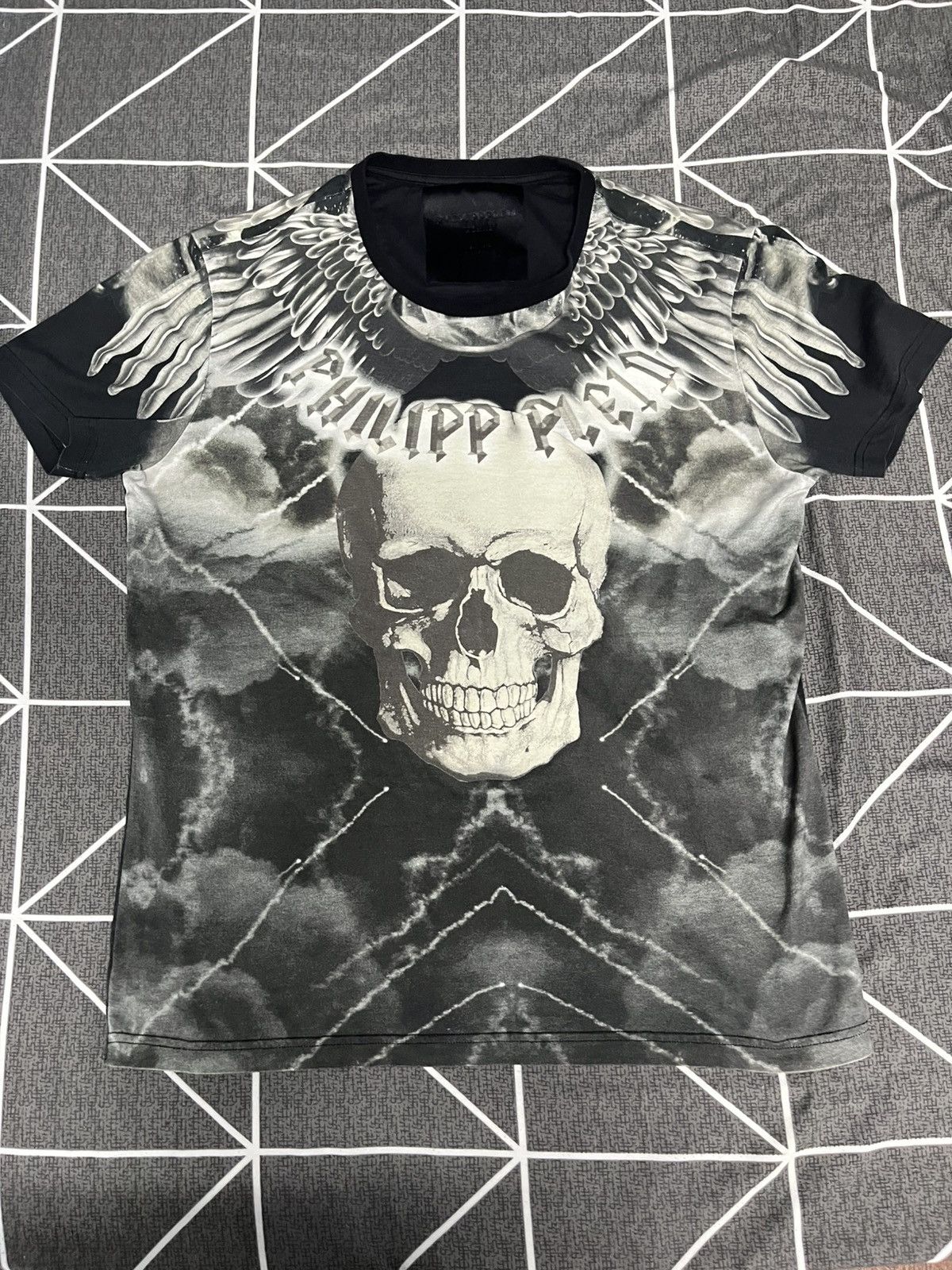 Philipp Plein Vintage Philipp Plein Skull T-shirt Size US S / EU 44-46 / 1 - 2 Thumbnail